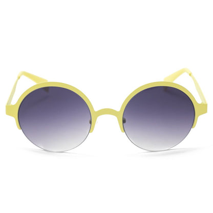Italia Independent Unisex Sunglasses – Yellow Metal Frame