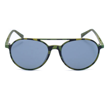Italia Independent Green Acetate Sunglasses – Unisex, Stylish Design