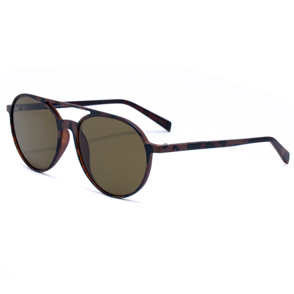 Italia Independent Unisex Brown Acetate Sunglasses