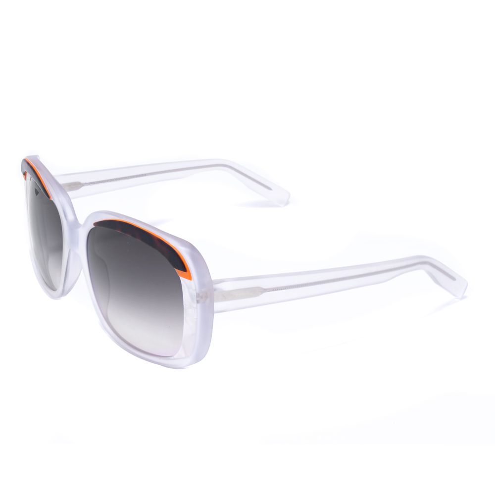 Italia Independent Women’s Sunglasses – White Acetate Frame