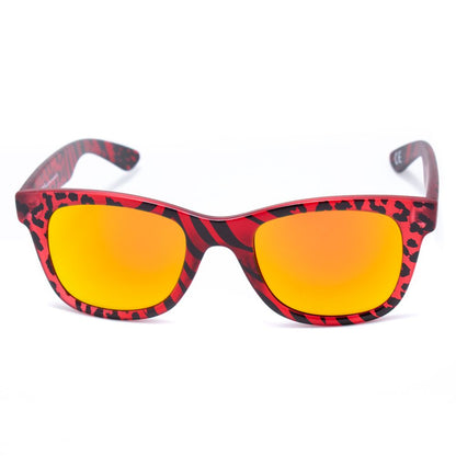 Italia Independent Unisex Sunglasses – Red Acetate Frame