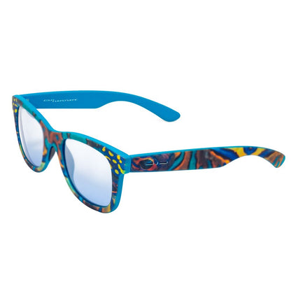 Italia Independent Unisex Sunglasses – Blue Acetate Frame