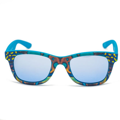 Italia Independent Unisex Sunglasses – Blue Acetate Frame