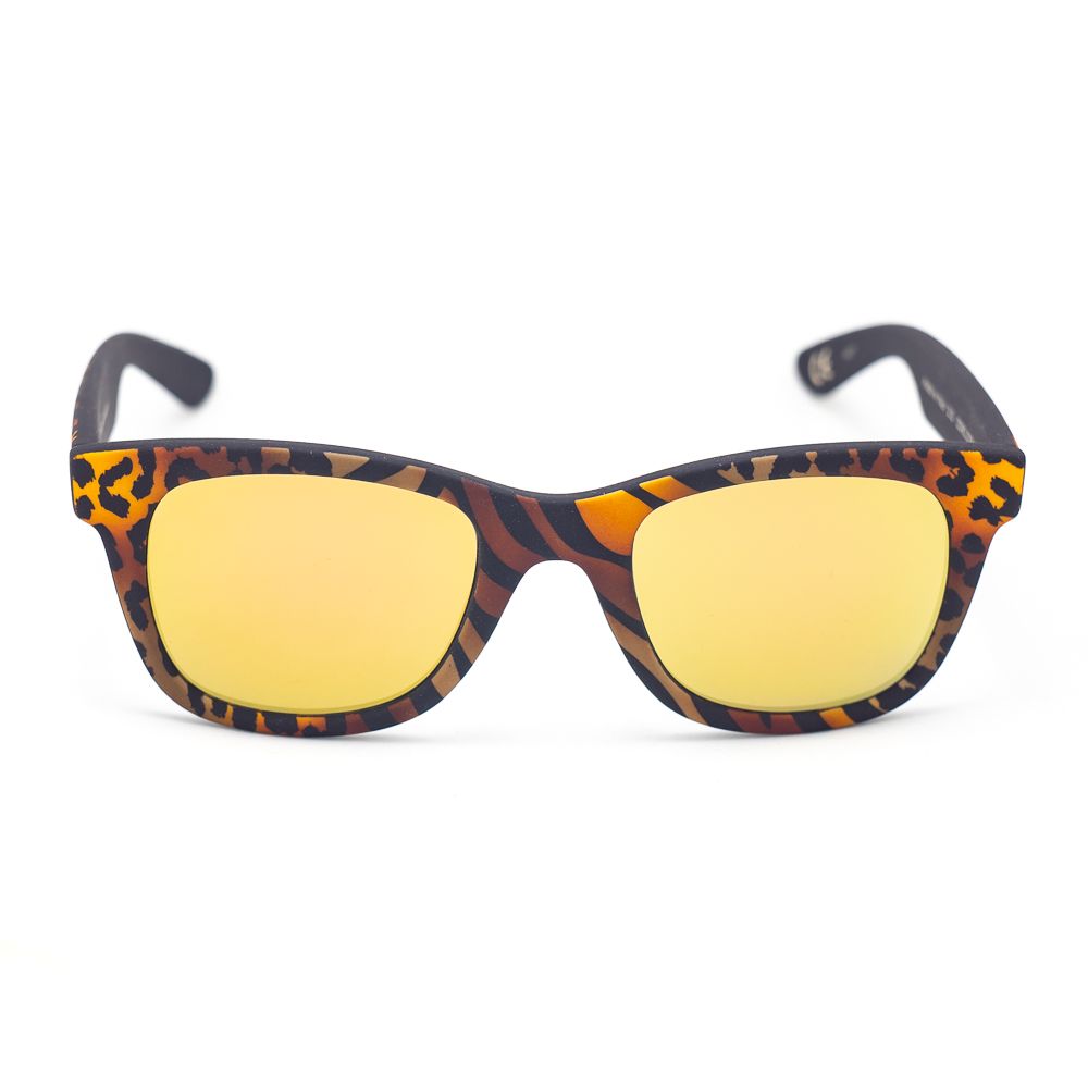 Italia Independent Unisex Sunglasses – Orange Acetate Frame