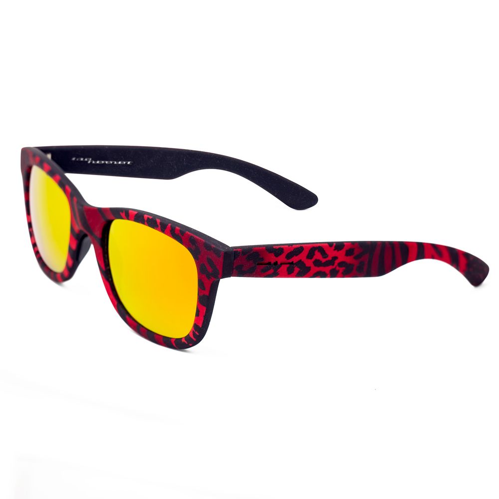 Italia Independent Unisex Sunglasses – Red Acetate Frame