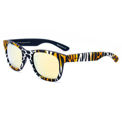 Italia Independent Unisex Sunglasses – Orange Acetate Frame