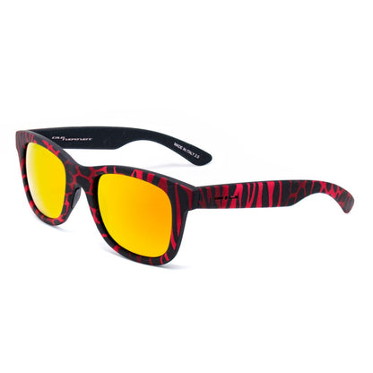 Italia Independent Unisex Sunglasses – Red Acetate Frame