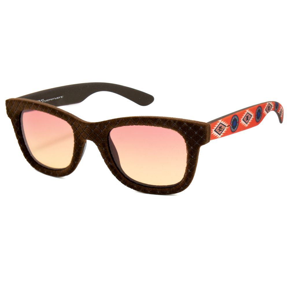 Italia Independent Women’s Sunglasses – Brown Acetate, Classic Style