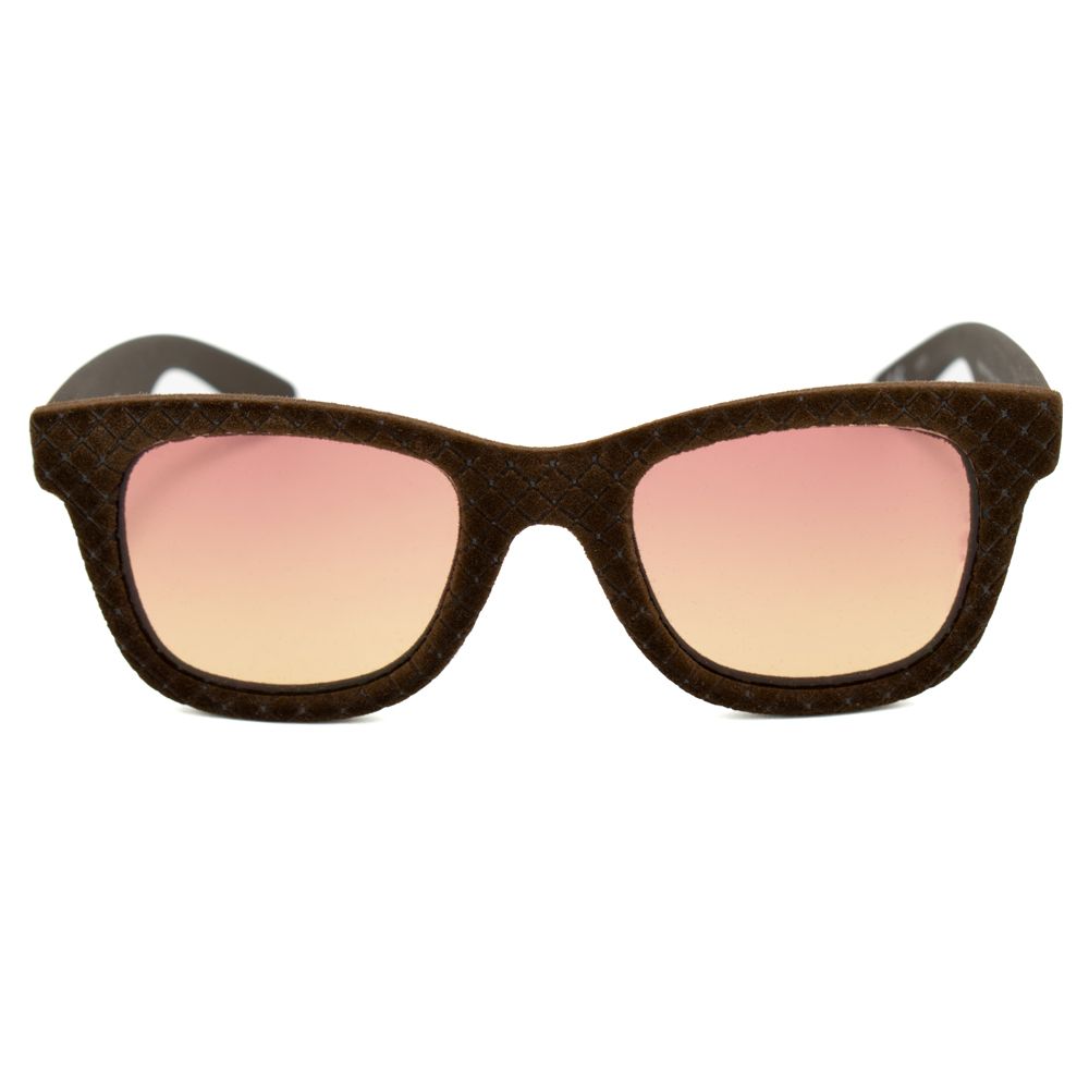 Italia Independent Women’s Sunglasses – Brown Acetate, Classic Style