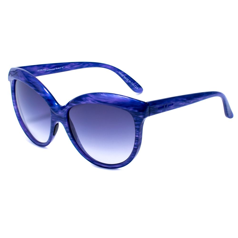 Italia Independent Women’s Sunglasses – Blue Acetate Frame