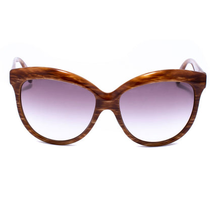 Italia Independent Women’s Brown Acetate Sunglasses – Chic Style