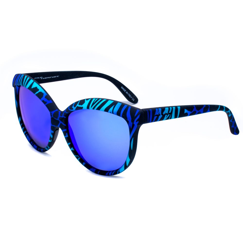Italia Independent Women's Sunglasses – Blue Acetate Frame