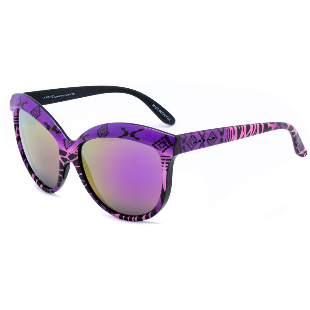 Italia Independent Women’s Sunglasses – Purple Acetate Frame