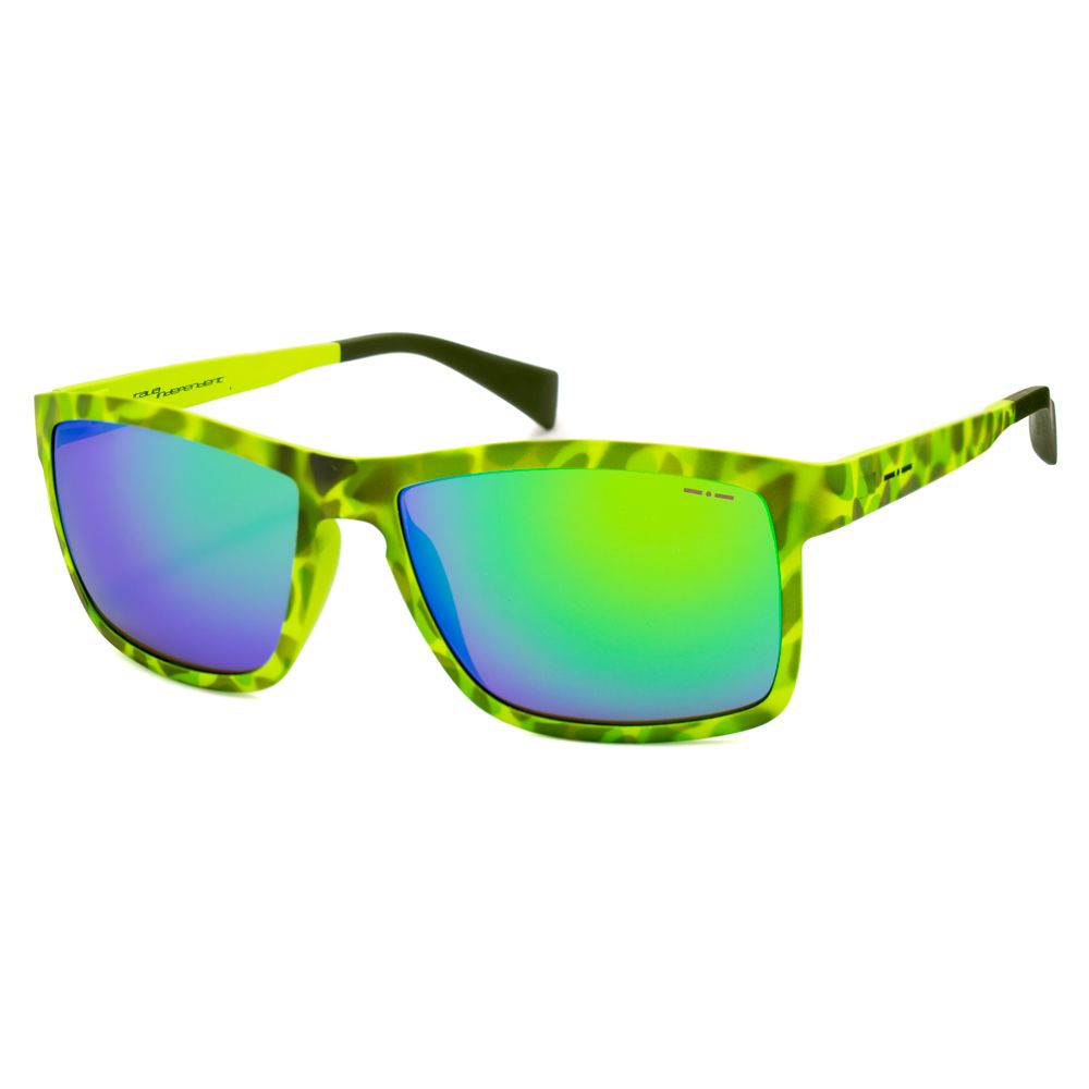 Italia Independent Green Acetate Sunglasses – Stylish Protection