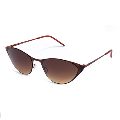Italia Independent Women’s Sunglasses – Brown Metal Frame