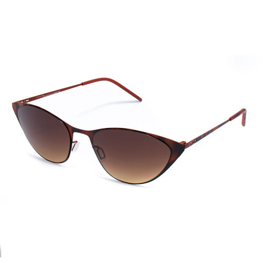 Italia Independent Women’s Sunglasses – Brown Metal Frame