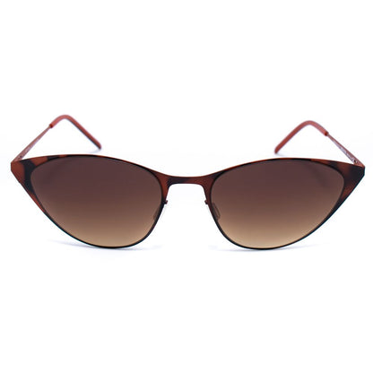 Italia Independent Women’s Sunglasses – Brown Metal Frame