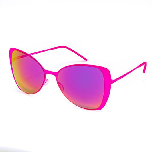 Italia Independent Women’s Sunglasses – Pink Metal Frame