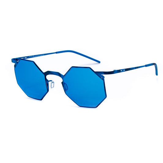 Italia Independent Blue Metal Sunglasses for Unisex Fashion