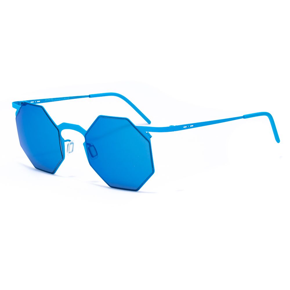 Italia Independent Blue Metal Sunglasses – Stylish Unisex Design