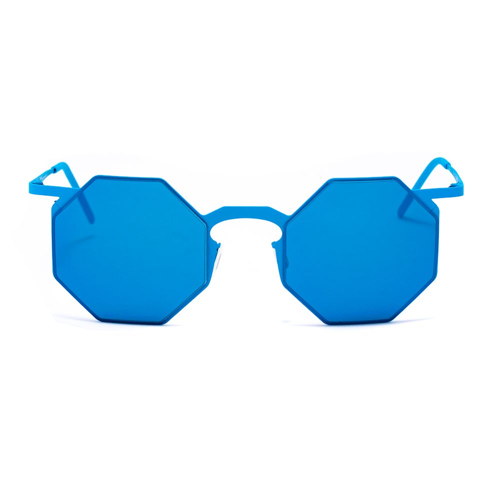 Italia Independent Blue Metal Sunglasses – Stylish Unisex Design