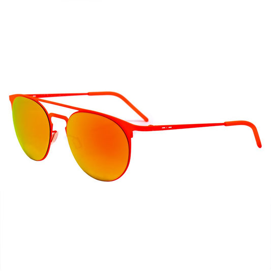 Italia Independent Unisex Orange Metal Sunglasses