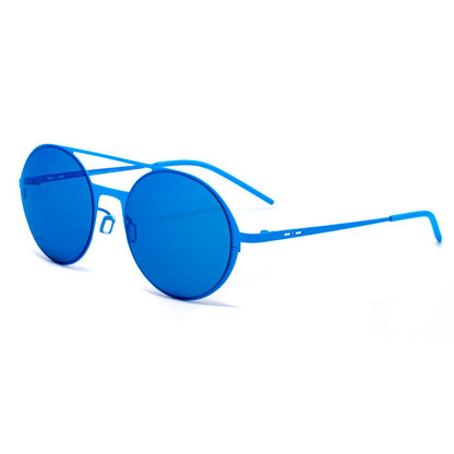 Italia Independent Blue Metal Sunglasses – Stylish Unisex Frame