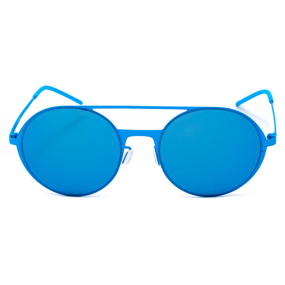 Italia Independent Blue Metal Sunglasses – Stylish Unisex Frame