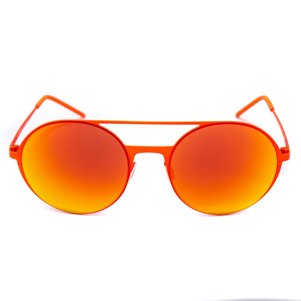 Italia Independent Unisex Sunglasses – Orange Metal Frame