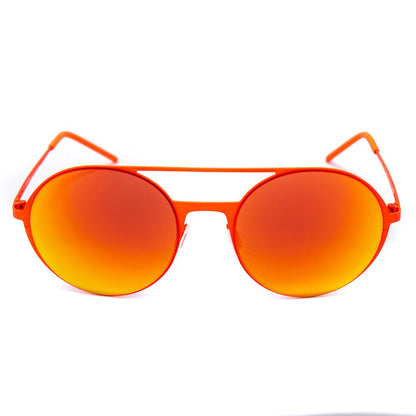 Italia Independent Unisex Sunglasses – Orange Metal Frame