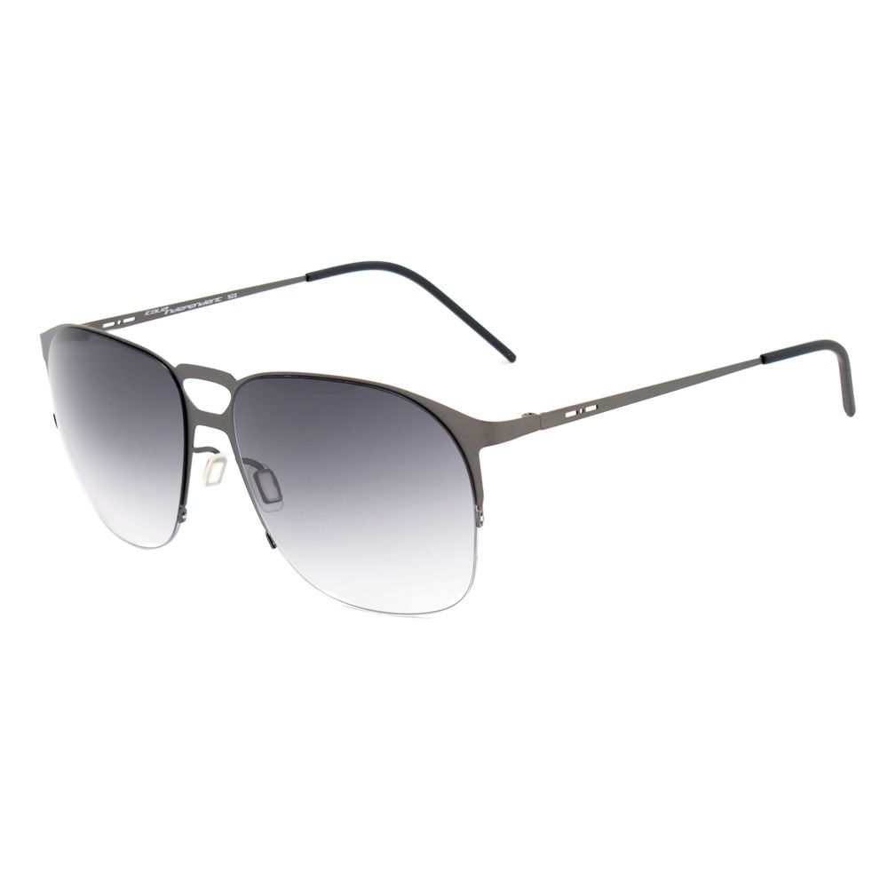 Italia Independent Men’s Sunglasses – Grey Metal Frame