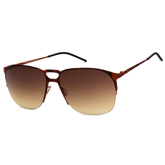 Italia Independent Women’s Sunglasses – Brown Metal Frame