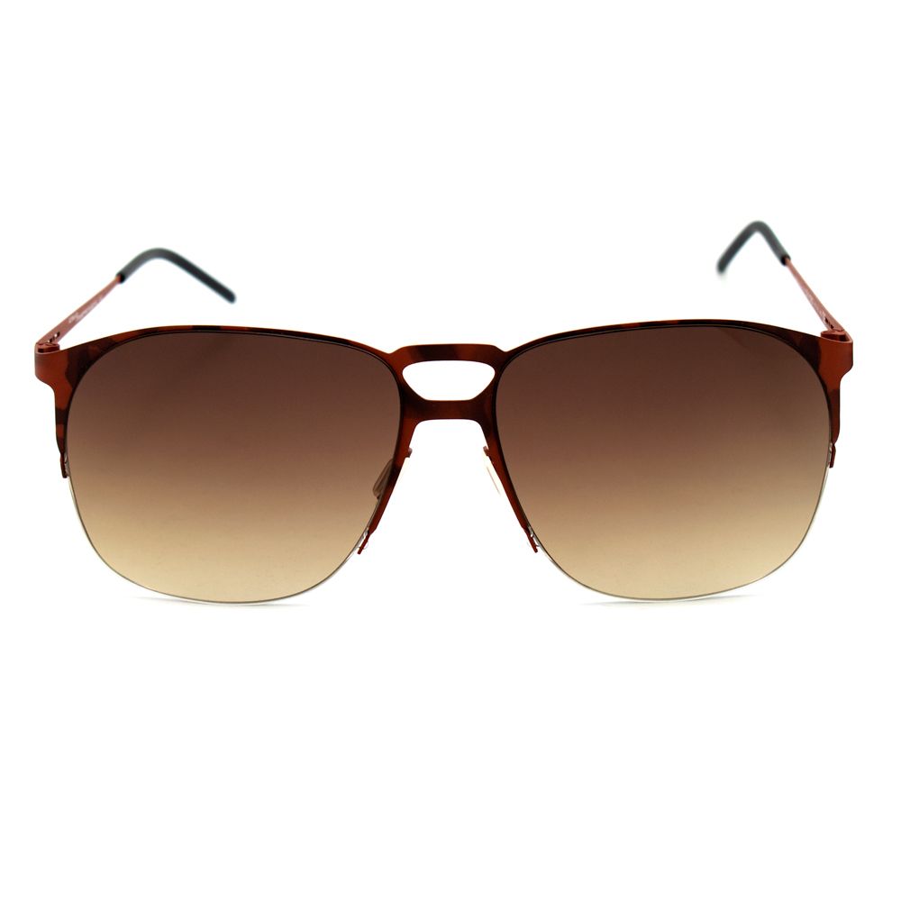 Italia Independent Women’s Sunglasses – Brown Metal Frame