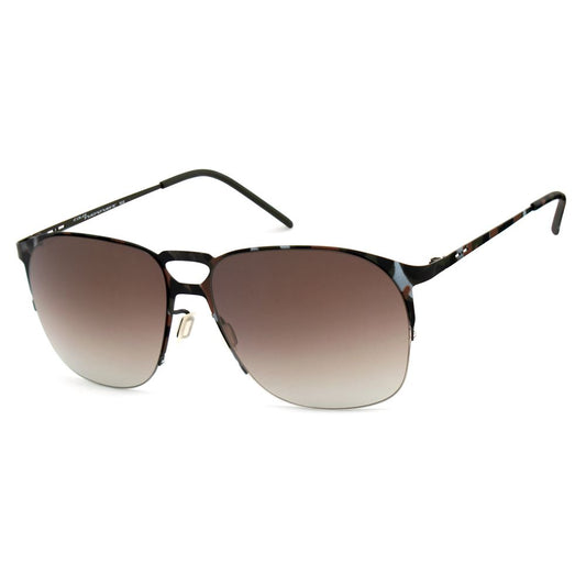 Italia Independent Women’s Sunglasses – Brown Metal Frame