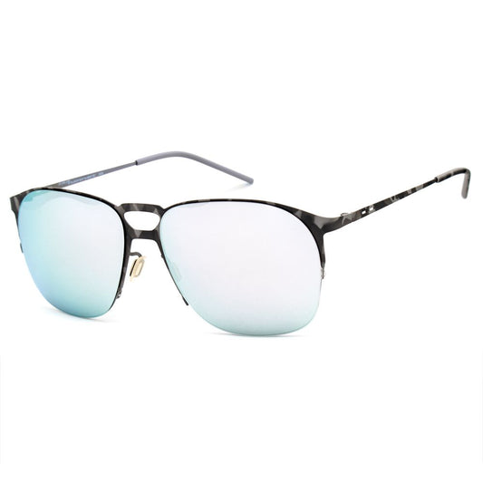 Italia Independent Women’s Sunglasses – Grey Metal Frame