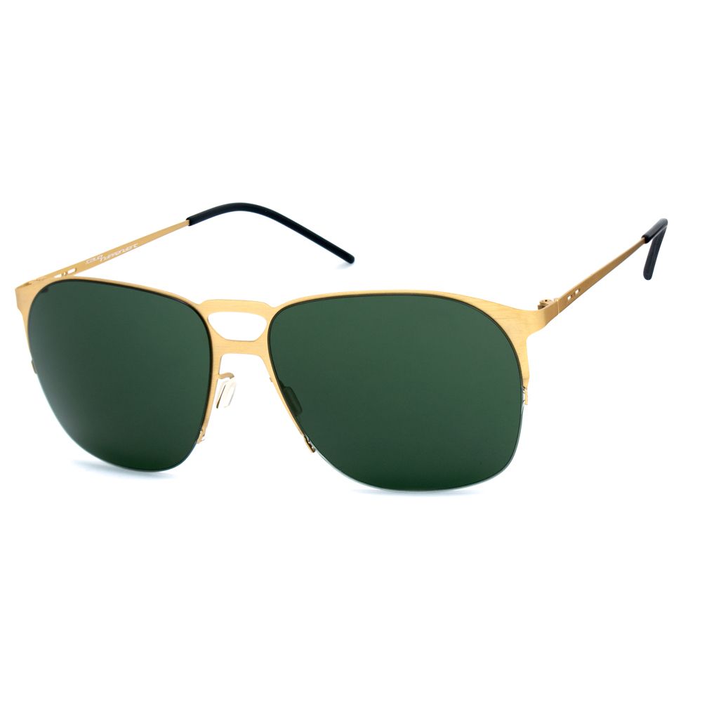 Italia Independent Women's Gold Metal Sunglasses