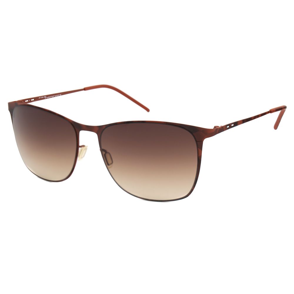Italia Independent Women’s Sunglasses – Brown Metal Frame