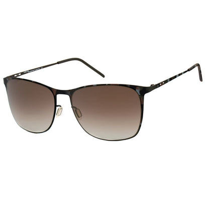 Italia Independent Women’s Sunglasses – Brown Metal Frame