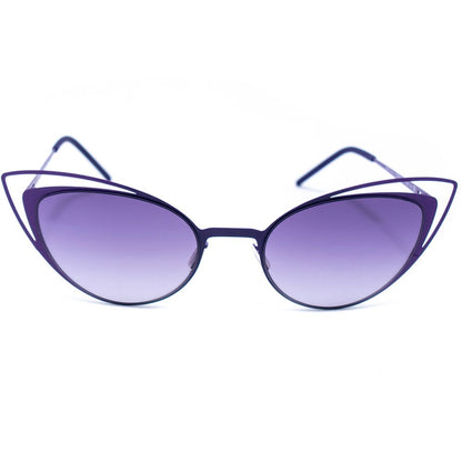 Italia Independent Women's Sunglasses – Purple Metal Frame