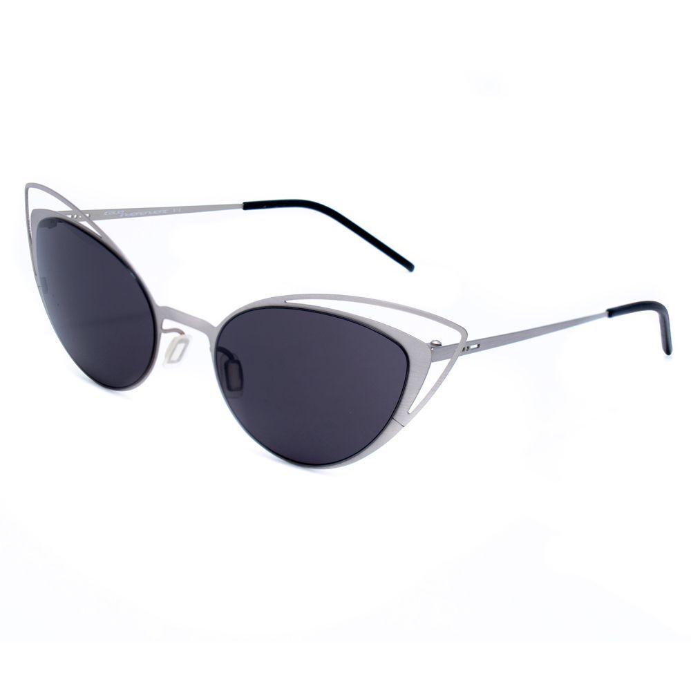 Italia Independent Women’s Silver Metal Sunglasses – 52mm Lenses
