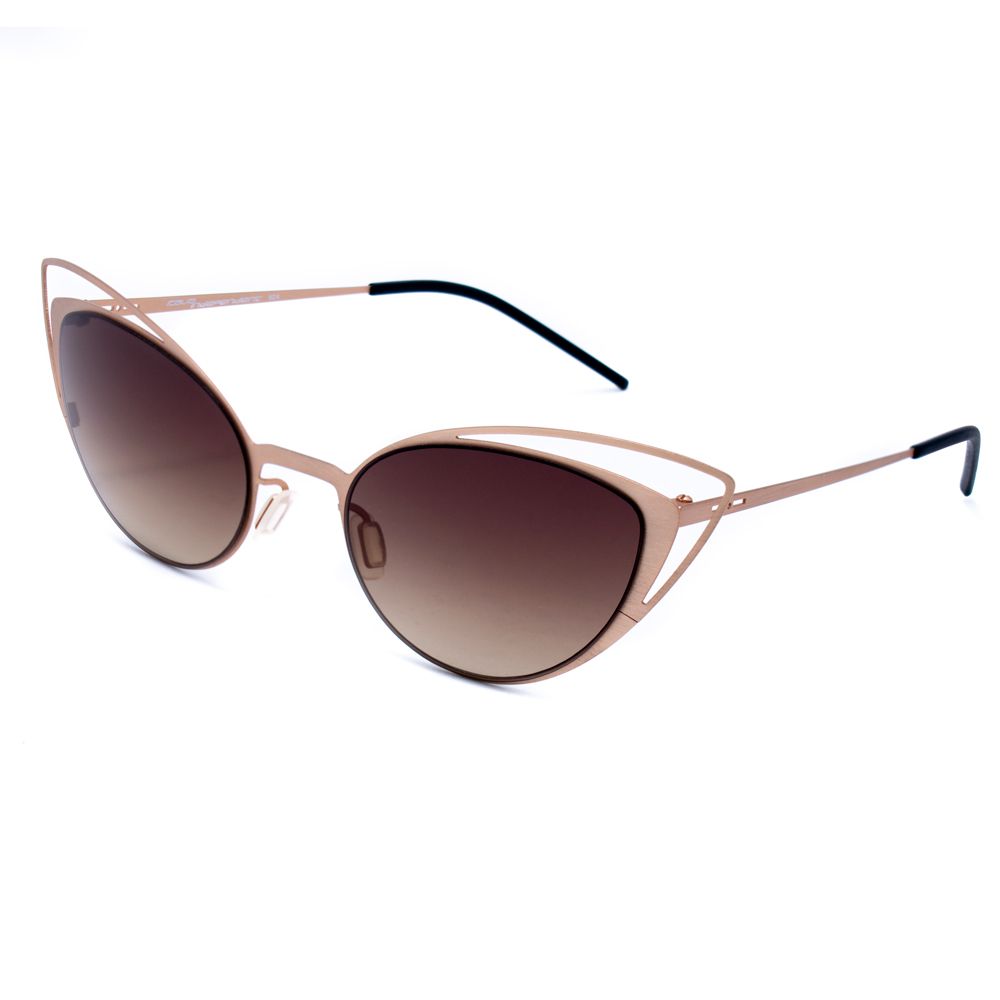 Italia Independent Women’s Sunglasses – Golden Metal Frame