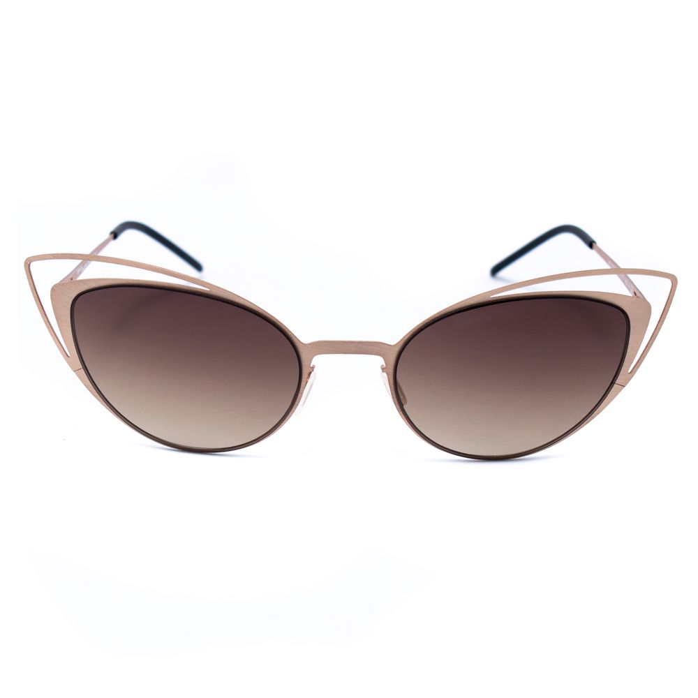 Italia Independent Women’s Sunglasses – Golden Metal Frame