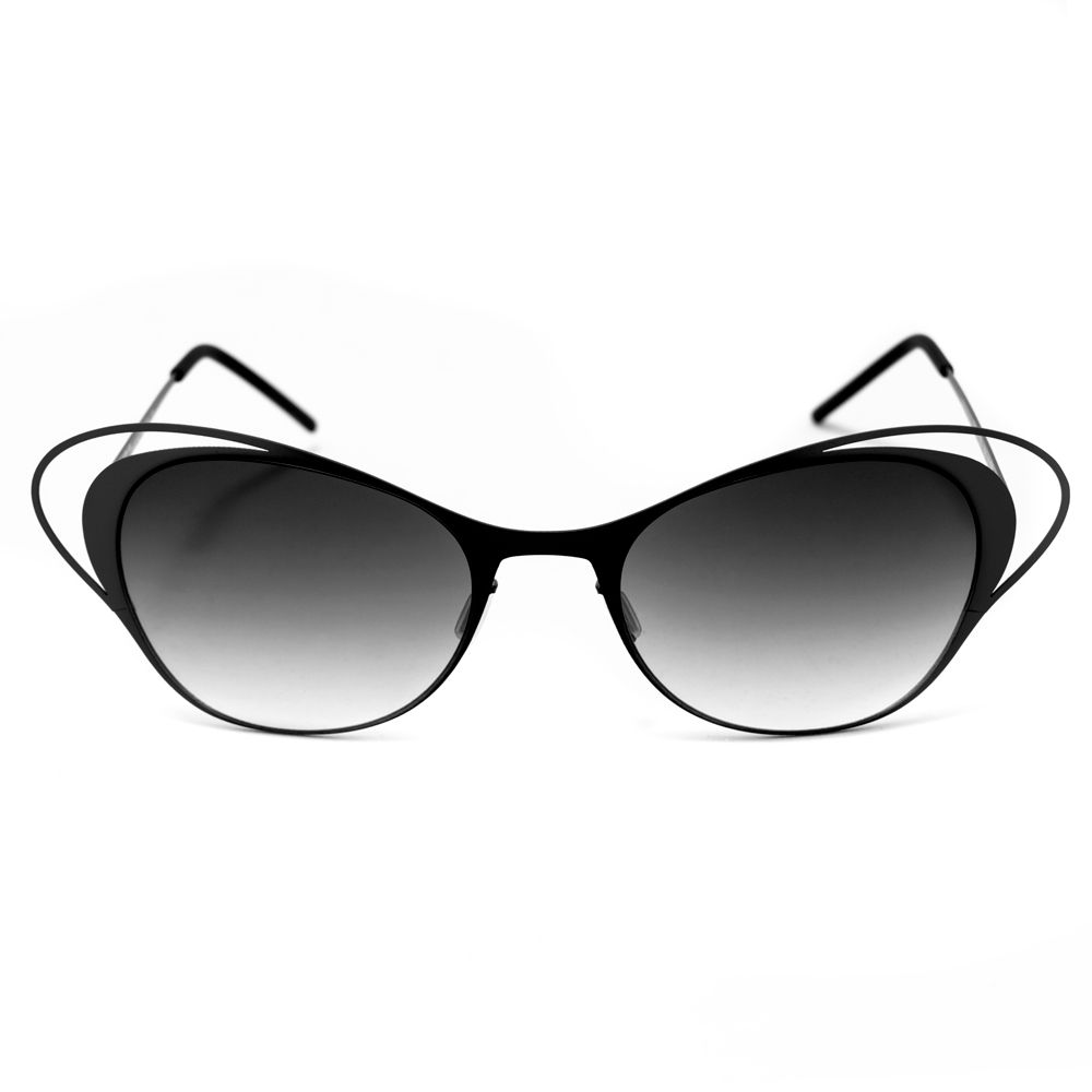 Italia Independent Women's Black Metal Sunglasses