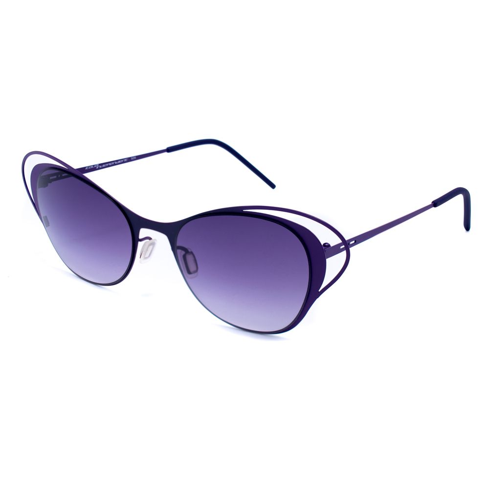 Italia Independent Women’s Sunglasses – Purple Metal Frame