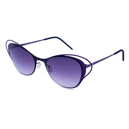 Italia Independent Women’s Sunglasses – Purple Metal Frame