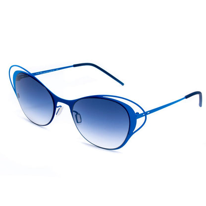 Italia Independent Women’s Sunglasses – Blue Metal Frame