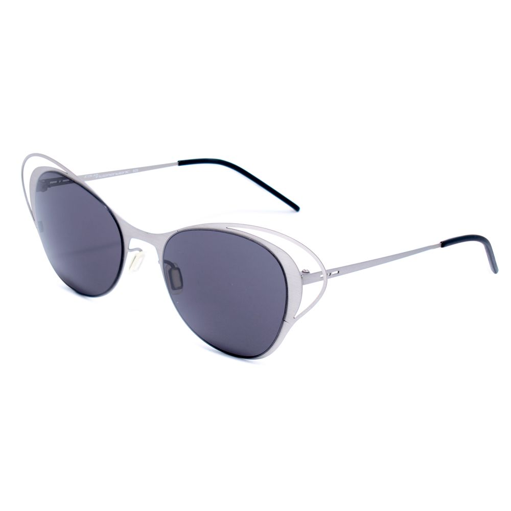 Italia Independent Women’s Silver Metal Sunglasses – 50mm Lenses