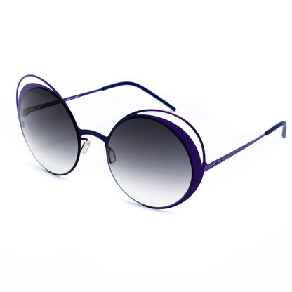 Italia Independent Women’s Sunglasses – Purple Metal Frame