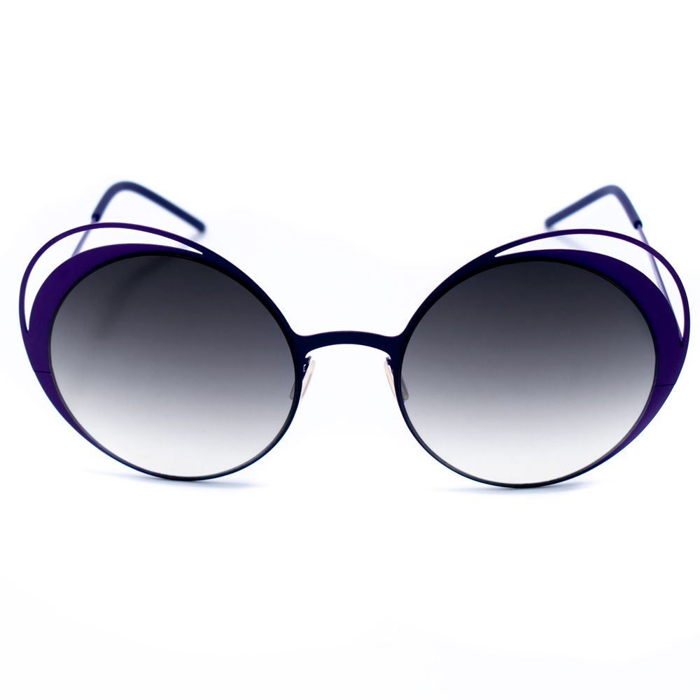 Italia Independent Women’s Sunglasses – Purple Metal Frame