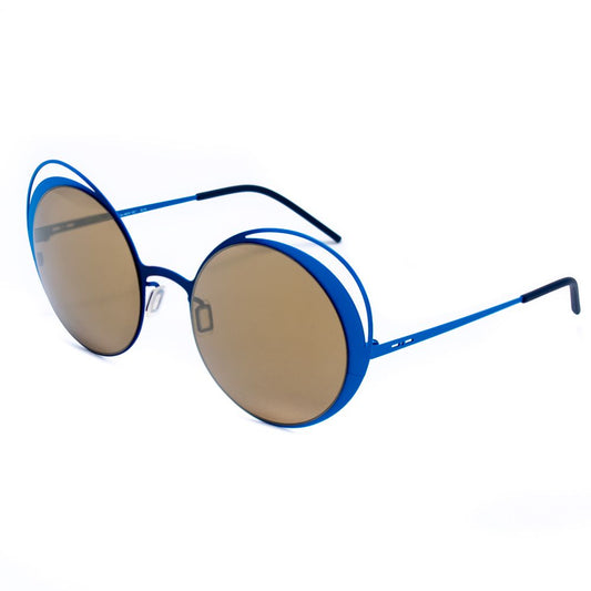 Italia Independent Women's Sunglasses – Blue Metal Frame, 53mm Lenses